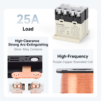 Relais haute puissance multi-tension 12V pour le contrôle des servomoteurs et des compresseurs ENMG 25A G7L-2A-TUB-12VDC