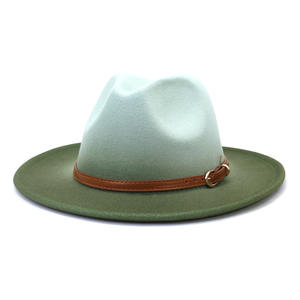 Chapeau <span class=keywords><strong>de</strong></span> cowboy en feutre à large bord, coupe-vent, avec logo personnalisé <span class=keywords><strong>de</strong></span> haute qualité, 100% <span class=keywords><strong>laine</strong></span>, quatre saisons, tendance, pour les fêtes en plein air - Product Image 6