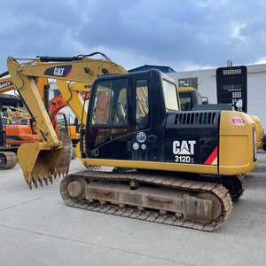 Excavatrice de taille moyenne de 12 tonnes de haute qualité d'occasion pour 312D avec moteur et pompe, vente d'origine japonaise - Product Image 2