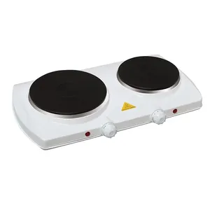 369117 Electric cooking plate ceramic hotplate electric cooker 2 burner