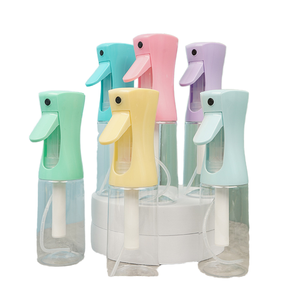 Bomba de niebla de agua de plástico fino PET de 300ml al por mayor, botella de pulverización continua, tapón de rosca para Cosméticos capilares, capacidad de 200ml - Product Image 1