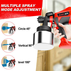 Pistolet <span class=keywords><strong>de</strong></span> pulvérisation électrique portatif JUWEI pour pulvérisateur <span class=keywords><strong>de</strong></span> <span class=keywords><strong>peinture</strong></span> sans air, niveau DIY, sans fil, alimentation par pression, bidon <span class=keywords><strong>de</strong></span> <span class=keywords><strong>peinture</strong></span> - Product Image 1