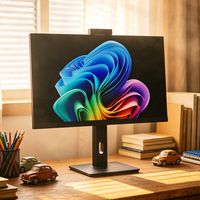 Modern Design 24 Inch All-in-One PC Core I7 10th Gen 16GB RAM SSD Desktop Computer Business Monoblock OEM