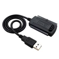 General para PC portátil USB 2,0 a IDE SATA 5,25 S-ATA Cable adaptador de 2,5/3,5 pulgadas