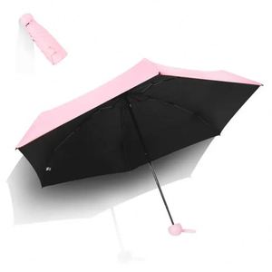 Best Creative Stylish Designer Cute Pink Handcrafted <b>Outdoor</b> Manual Capsule Advertising Rain Folding Mini <b>Umbrella</b> - Product Image 2