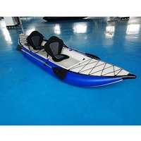 Kayak de pêche gonflable pour 2 personnes, en PVC, bas prix, nouveauté