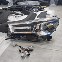 Kit Carrosserie Complet de Pare-chocs Rénové pour Toyota Hilux 2016-2019, Modernisation Style GR Sport 2025 avec Phares Intégrés.