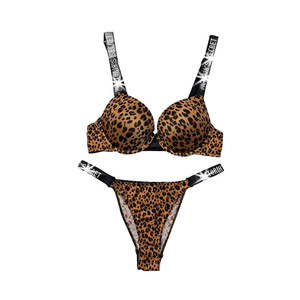 Soutien-gorge gothique à armatures <span class=keywords><strong>Secret</strong></span> <span class=keywords><strong>Victoria</strong></span>'s Direct Supply avec bretelles à <span class=keywords><strong>strass</strong></span> brillants, en coton épais, ensemble complet, directement de l'usine - Product Image 5
