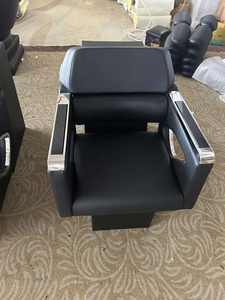 Muebles contemporáneos para peluquería, champú de cuero sintético, silla, cama, unidad de lavado trasero, lavabo de cerámica, champú de belleza, reclinable - Product Image 5