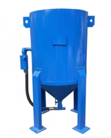 Équipement de sablage sans poussière, modèle de machine de sablage à sec et humide de petite taille