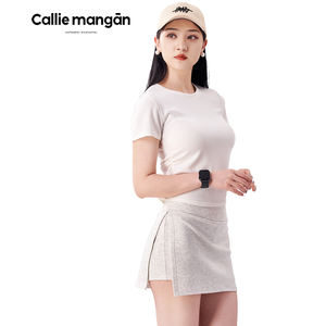 Rok Tenis Lipit |   Rok Mini Preppy dengan Celana Pendek, Gaya Seragam Sekolah Atletik yang Elastis - Product Image 4