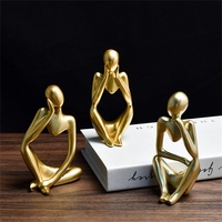 Miniatures Abstraites en Résine : Accessoires Modernes pour la Maison et Décoration de Porche – Modèle Créatif pour Salon, Idéal pour Anniversaire