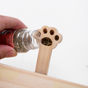 Gran oferta OEM ODM alta calidad interactivo nuevo gato juguete rompecabezas de madera inteligente <span class=keywords><strong>Catnip</strong></span> Catching hámster gato juguete - Product Image 4