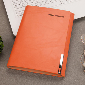 Jovesun A5 cao cấp da bơm lại máy tính xách tay <span class=keywords><strong>6</strong></span> Vòng chất kết dính với thẻ lưu trữ túi PU Bìa Quà Tặng - Product Image 3