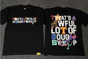 เสื้อยืดลาย HAT'S a AWFUL <span class=keywords><strong>LOT</strong></span> of COUGH SYRUP ลายคลาสสิก เสื้อยืดลายยาแก้ไอ คุณภาพสูง ผ้าฝ้าย 100% พร้อมคุณสมบัติการสแกนแบบสะท้อนแสง - Product Image 2