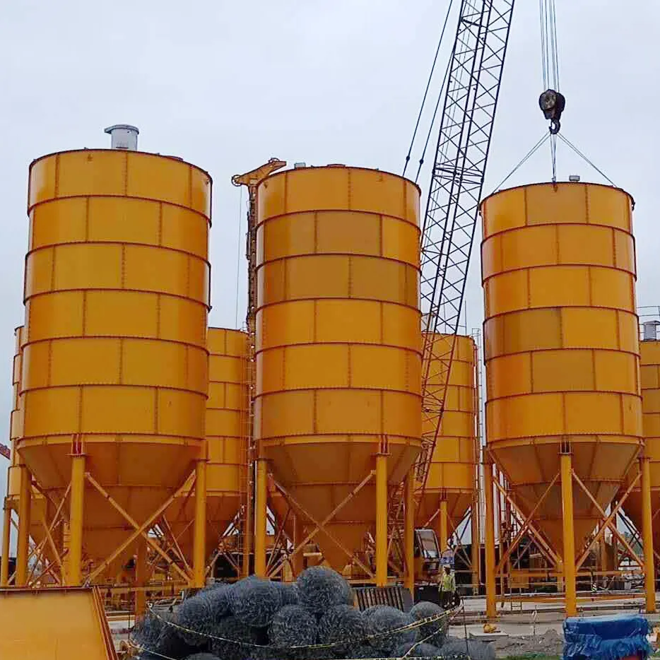 10-5000 Ton Betonfabriek Apparatuur Voor Droge Betonmenginstallatie/Cementsilo Voor Chemische Mengapparatuur