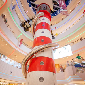 Toboggans professionnels en <span class=keywords><strong>acier</strong></span> inoxydable OEM personnalisés toboggan glissant extérieur équipement de terrain de jeu pour enfants - Product Image 6