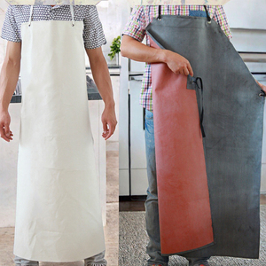 Tablier de protection en caoutchouc grande taille pour femmes et hommes, sans manches, pour usage en usine, aquatique, pour la manipulation de pierres et la préparation des aliments, en cuisine et en abattoir - Product Image 3