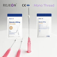 R DDP 29g 38mm Fil monofilament PDO/PCL/PLLA Coréen MSDS/ISO/CE pour l'esthétique, la formation, le lifting cutané, OEM/ODM disponible