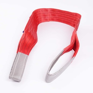 Sangle de levage sans fin en polyester tressé à six <span class=keywords><strong>brins</strong></span>, double anneau, haute résistance - Product Image 3