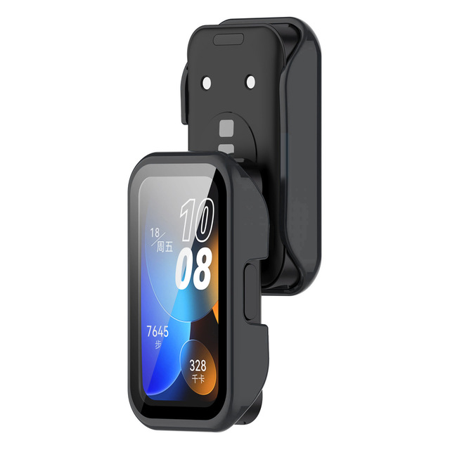 Shockproof Protective Cover Integrated Full Cover Screen Protector Matte Watch Case for Huawei 10 9 8 Nfc