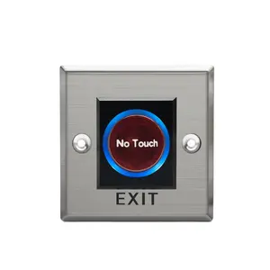 Botón de salida sin contacto, pulsador de control