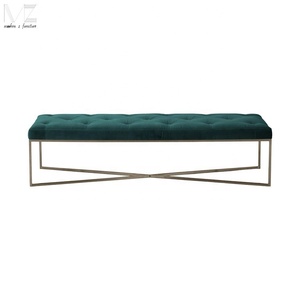 Simple Creative Modern Living Room Furniture Leisure <strong>Black</strong> White Leather Shoes <strong>Storage</strong> <strong>Bench</strong> - Product Image 4