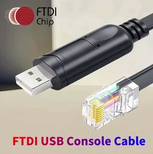 1.8m FTDI chip ft232r <span class=keywords><strong>USB</strong></span> giao diện điều khiển cáp Type-A <span class=keywords><strong>USB</strong></span> Nam để RJ45 8P8C <span class=keywords><strong>Jack</strong></span> Rollover giao diện điều khiển cáp cho Cisco Huawei h3c tengda - Product Image 2