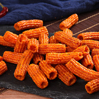 Exotische Snack Koreaanse Gepofte Snack Kimchi Smaak/Gebakken Kip Smaak Gebakken Rijstwafel Reepjes 100G