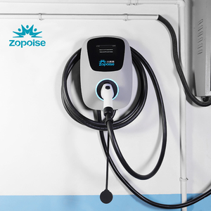 ZOPOISE Nouveau chargeur mural rapide 11 kW US Wallbox NACS 240V 48A Entrée Câble Ocpp 1.6 Protocole Application à distance - Product Image 4