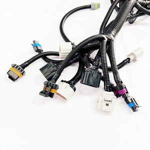 Maßgefertigter Automobil-Kabelbaum Mehrzweig-Kabelstrang mit Wellrohr OEM-Kabelkonfektion - Product Image 3
