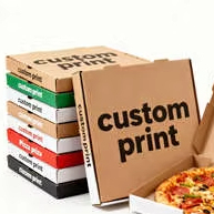 Cajas de Pizza Corrugadas Negras al por Mayor para Llevar y Entregar, Cajas de Embalaje para Pizza con Logotipo - Product Image 4