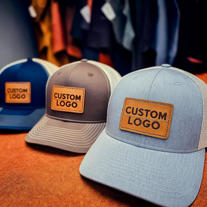 Высокое качество пользовательские тисненые шляпы джинсы УФ вышивка кожа патчи с логотипом для одежды - Product Image 5