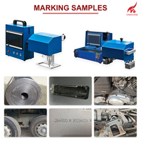 Machine de marquage par poinçonnage portable CKMACHINE 350W pour l'identification des numéros VIN de voitures, profondeur de gravure pneumatique sur métal de 0,3 à 0,5 mm