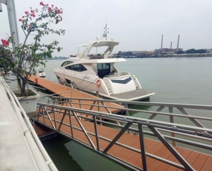 Yacht flottant en alliage <span class=keywords><strong>d</strong></span>'aluminium, 4 pièces, design pour bateau à <span class=keywords><strong>voile</strong></span>, ponton - Product Image 1
