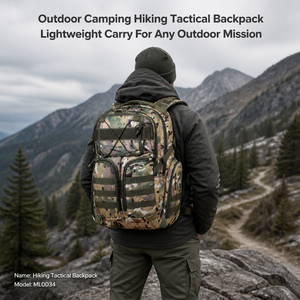LUPU 25L Camouflage Tactical <b>Backpack</b> <b>Waterproof</b> Oxford Rucksack Molle Hiking Camping Gym Daypack - Product Image 4