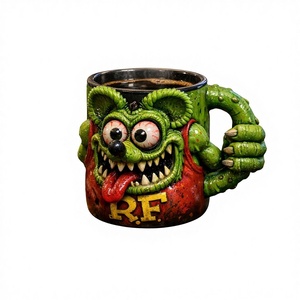 แก้วกาแฟเรซิ่นรูปหนู <span class=keywords><strong>RAT</strong></span> <span class=keywords><strong>FINK</strong></span> สินค้าใหม่ ราคาโรงงาน ของตกแต่งบ้าน สำนักงาน ของขวัญ - Product Image 4