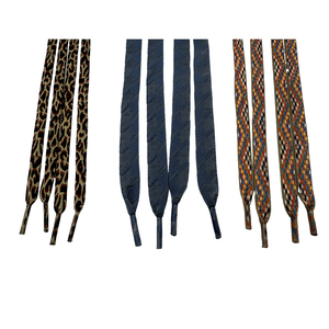 Văn Bản tùy chỉnh in bông phẳng Polyester dây giày thiết kế dây giày với phông chữ hoán đổi - Product Image 4