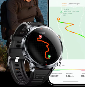 Relojes inteligentes DF H18 con codificador rotatorio GPS, relojes inteligentes con cámara NFC - Product Image 1