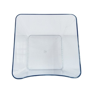 Square Transparent <b>Storage</b> Box With Lid Stackable Custom Made <b>For</b> <b>Kitchen</b> Food Preservation Sundries Container - Product Image 2