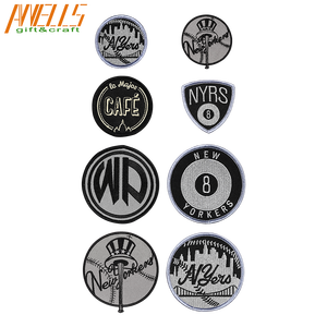 Benutzer definierter Name Biker Motorrad Team Club Fußball Team Aufbügeln Uniform Abzeichen Gestickte Aufnäher für Stoff und Jacke - Product Image 3