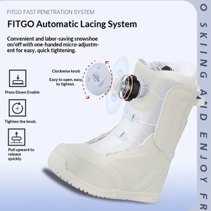 Botas de <span class=keywords><strong>Snowboard</strong></span> de Alta Calidad, Novedad 2026, con Doble Hebilla, Impermeables, para Hombre - Product Image 2