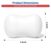 ASMR Crunchy Squishy Foam Soap Bar Bead Filled Stress Toy Slow Rising Non Rebound Anxiety Relief for Desk Use