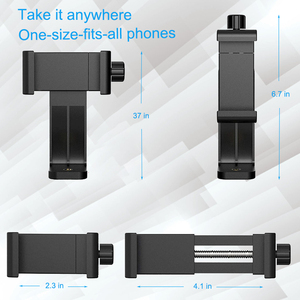 Có Thể Điều Chỉnh Linh Hoạt Abs Kẹp Chủ Với 360 Xoay Phổ Điện Thoại Di Động Clip Cho <span class=keywords><strong>Monopod</strong></span> Tripod Núi - Product Image 3