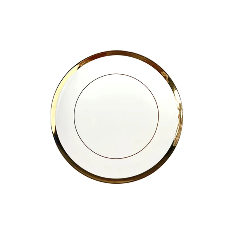 Gold Dinner Set Wedding Dinnerware Sets Royal Bone China Ceramic Tableware