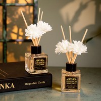 Diffuseurs de parfum d'ambiance haut de gamme Witoyou, personnalisables, en gros, avec bâtonnets en rotin et flacon carré en verre