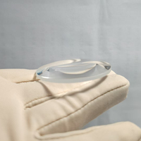 Biconconvex Lens Diameter 46mm Optical Glass Multi Layer Coated High Transmittance OEM Support for Optics Instruments Telescope