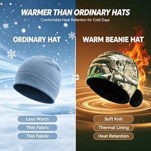 Gorro de Punto Cálido de <span class=keywords><strong>Invierno</strong></span> con Logotipo Personalizado, Gorro Térmico para Exteriores, Venta al por Mayor <span class=keywords><strong>en</strong></span> Stock, Gorro de <span class=keywords><strong>Invierno</strong></span> Personalizable - Product Image 6