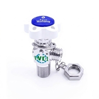 Vanne manuelle DIN 14 standard allemande avec port M 19x1.5 LH pour bouteille de gaz mélangé, marque WIN-Q, pression de service 20 Mpa