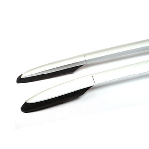 Portaequipajes de techo de aleación de aluminio para coche <span class=keywords><strong>Toyota</strong></span>, rieles laterales de techo para modelo <span class=keywords><strong>RAV4</strong></span> 2013, 2014, 2015, 2016, 2017, 2018, 5 Accesorios - Product Image 2